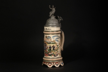 Inf.Regt.Nr.166 Hessen-Homburg beer Stein