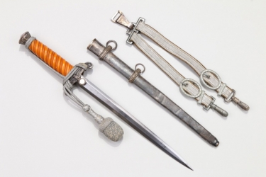 Heer officer's dagger with hangers - Lüneschloss