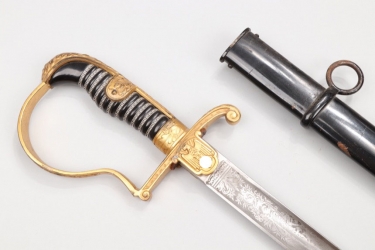 Dr. Wehse - Heer etched officer's sabre - WKC (Ges.Gesch.)