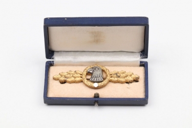 Squadron Clasp for Aufklärer (Imme) in gold + case