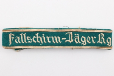 Paratrooper "Fallschirm-Jäger Rgt. 1" cuffband - EM/NCO