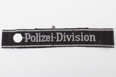 Waffen-SS "SS-Polizei-Division" cuffband - EM/NCO