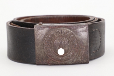 Heer EM/NCO field belt and buckle - R.S.&S.