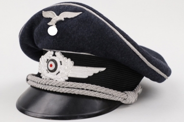 Luftwaffe officer's visor cap - Verkaufsabteilung