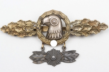 Squadron Clasp for Aufklärer in gold with hanger