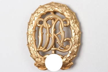 Third Reich DRL Sports Badge in gold - mint