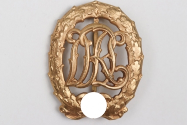 Third Reich DRL Sports Badge in gold - mint