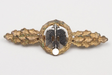 Squadron Clasp for Jäger in gold