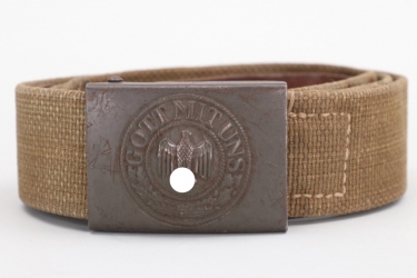 Heer EM/NCO tropical belt & buckle