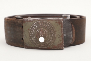 Heer EM/NCO field buckle & belt - Osang