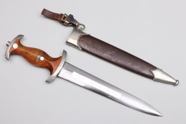 SA Service Dagger "Th" with "Röhm" dedication & hanger - Haenel