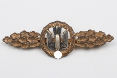 Squadron Clasp for Kampfflieger in gold