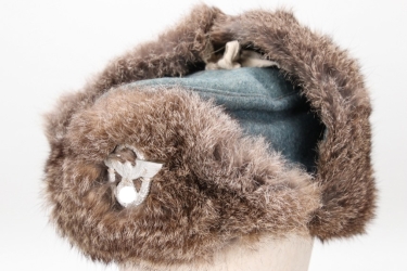 Police winter fur cap - 1944