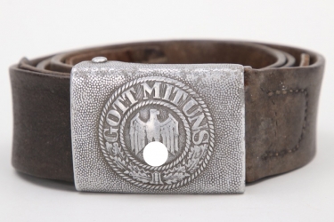 Heer EM/NCO field belt & buckle - OLC