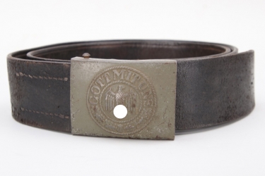 Heer EM/NCO field buckle & belt