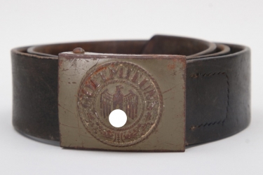 Heer EM/NCO field belt & buckle