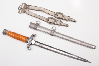 Heer officer's dagger with luxury hangers - Höller