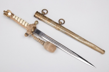 Kriegsmarine officer's dagger with portepee - Eickhorn