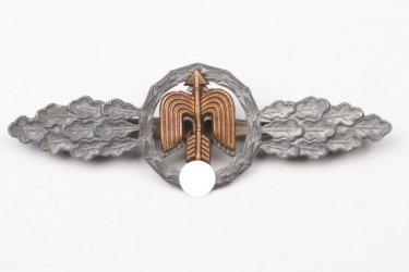 Squadron Clasp for Jäger in silver