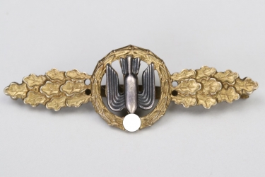 Squadron Clasp for Kampfflieger in gold - Juncker