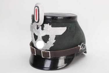 Third Reich police shako EM/NCO - EREL