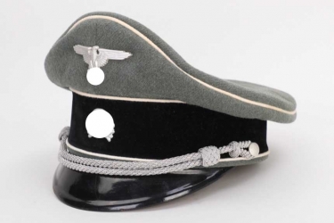 Waffen-SS officer's visor cap