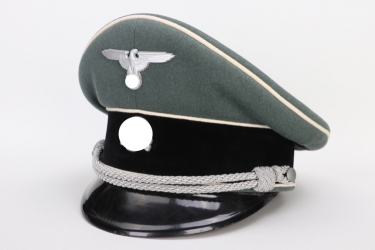 Waffen-SS officer's visor cap