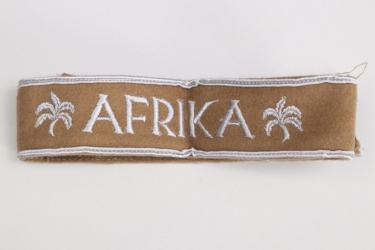 Wehrmacht AFRIKA cuff title