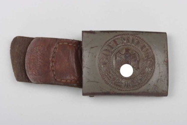 Heer field buckle with tab EM/NCO - Franke & Co. 1940