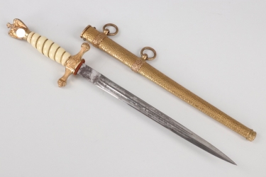 Kriegsmarine officer's dagger - WKC