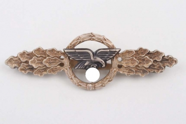 Squadron Clasp for Transportflieger in Silver - tombak