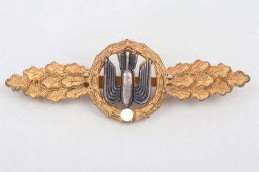 Squadron Clasp for Kampfflieger in Gold - tombak