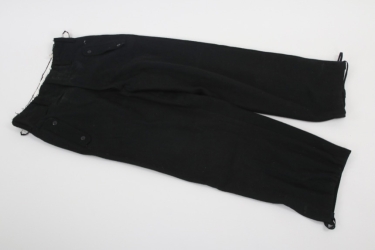 Waffen-SS black Panzer trousers