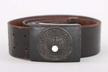 Heer field buckle "Gott mit uns" (EM/NCO) with belt