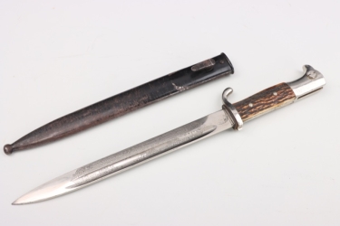 Gebirgsjäger etched dress bayonet KS 98 - Höller