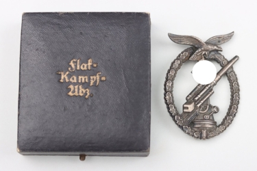 Luftwaffe Flak Badge in case