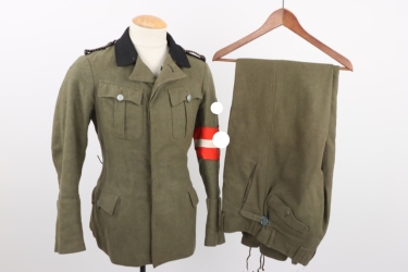 HJ Feuerwehrschar uniform grouping - Süd Württemberg