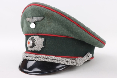 Heer artillery visor cap for officers