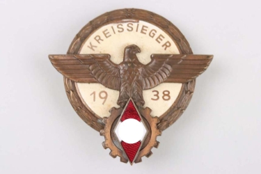 National Trade Competition Kreissieger Badge 1938 - Brehmer