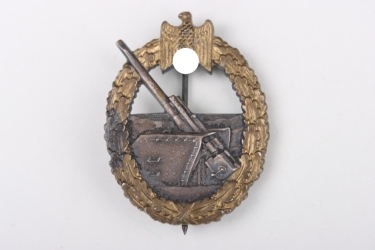 Coastal Artillery War Badge - E. Ferdinand Wiedmann