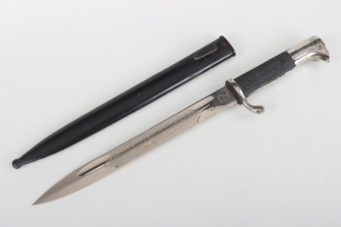 Nachrichten-Abteilung 25 etched dress bayonet KS 98 - Eickhorn