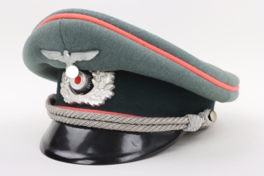 Heer Panzer visor cap for officers