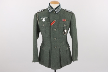 Heer M36 infantry field tunic - Oberfeldwebel (1940)