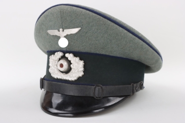 Heer San.Ers.Abt.17 visor cap EM/NCO - EREL "Frischluft"