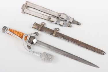 M35 Heer officer's dagger with hangers and portepee - Hörster