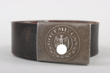 Heer EM/NCO field buckle "Gott mit uns" with belt - Kugel & Fink