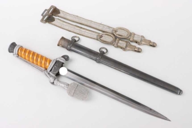 M35 Heer officer's dagger with hangers and portpee - Höller