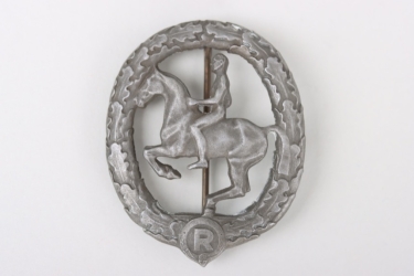 German Horseman's Badge 3rd Class in Bronze - Lauer