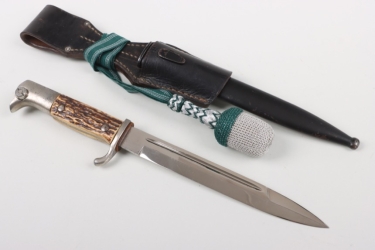 Gebirgsjäger dress bayonet KS 98 with frog and portepee - Pack