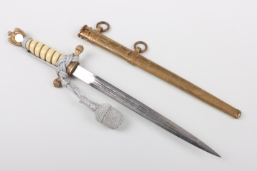 M38 Kriegsmarine officer's dagger with portepee - Eickhorn